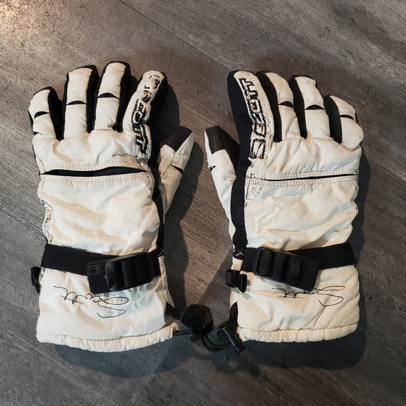 White Black Scott Snowboard Glove - Picture 3 of 5